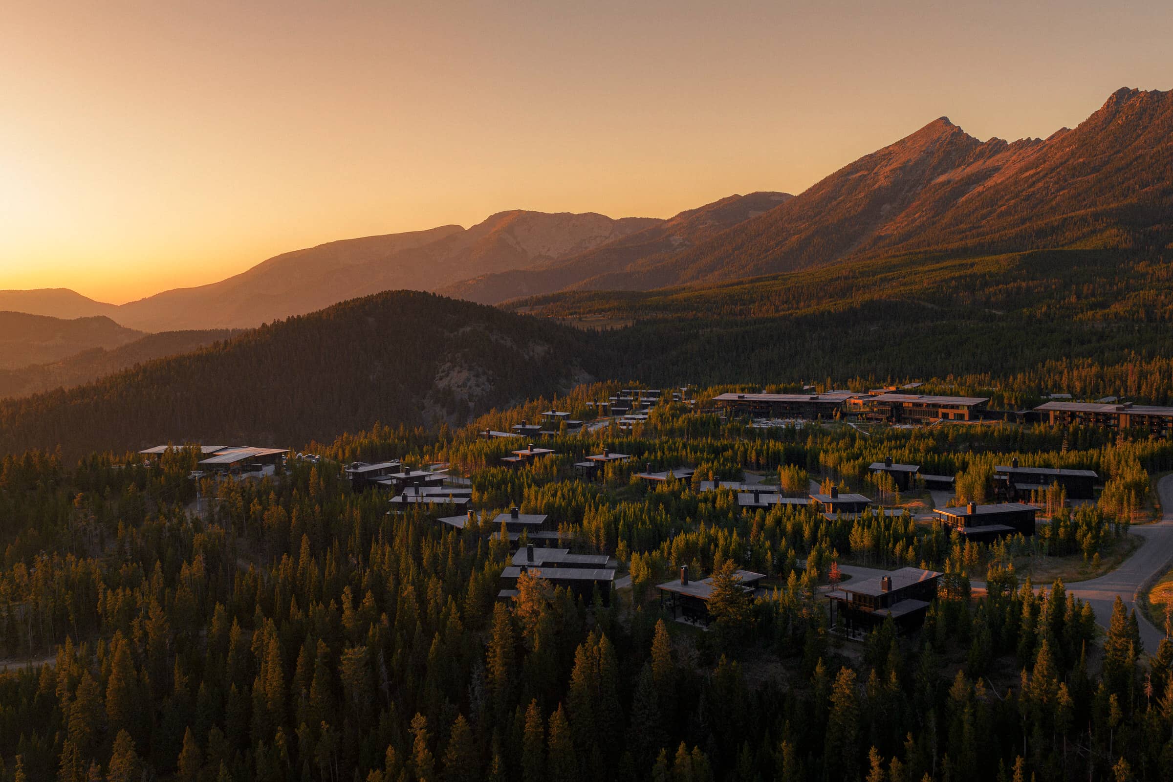 One&Only Moonlight Basin — aerial